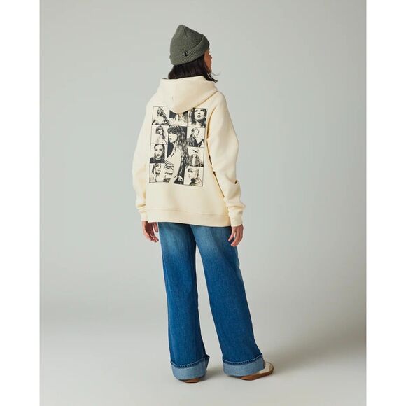 Taylor Swift The Eras Tour Beige Hoodie Size Medium NWOT - Picture 9 of 9